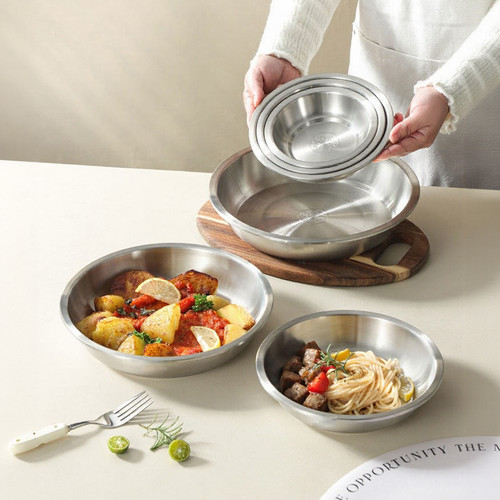 Piatto acciaio inox 316 - piatto,