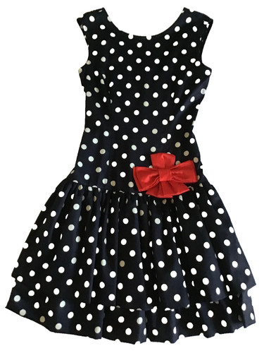 Vestito pois nero - vestito,