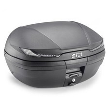 Bauletto GIVI V45 Arena Tech 45L Monokey Nero Goffrato con Catadiottri Fumè