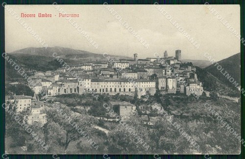 Perugia nocera umbra cartolina - umbra,