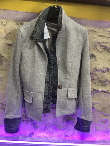 Giacca donna jeans felpa - giacca,