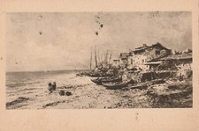 C4  Cp Cartolina Mostra Bresciana AMUS EUGENIO Marina - Fg Vg 1956