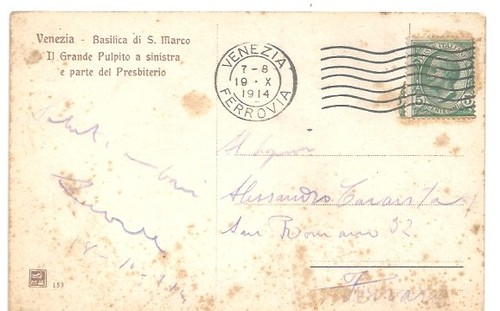 Venezia 1914 s - venezia, marco