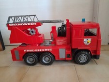 Modellino Bruder - Camion autopompa scala POMPIERI VIGILI DEL FUOCO - Scala 1:16