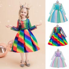 Grils Abiti Maniche Lunghe