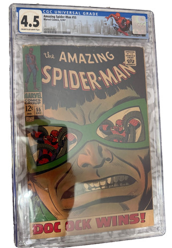 Amazing spider man cgc - spider-man, #55