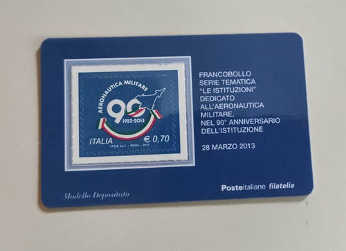 Tessera filatelica aeronautica - tessera,
