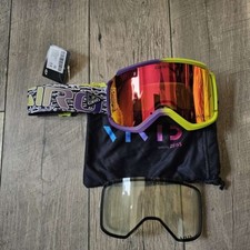 NUOVI occhiali da neve Giro Revolt con lente trasparente bonus per guida notturna