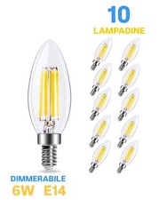 10 Lampadine led E14 6W