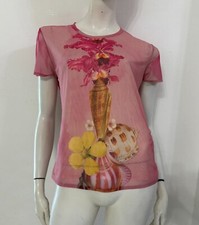 DESIGUAL Maglia T-shirt rosa