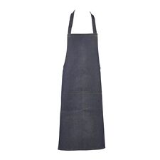 Grembiule bavaglino denim scuro, grembiule cucina, grembiule cucina, tuta cucina, catering