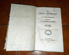 GIUSEPPE BARETTI LA FRUSTA LETTERARIA ARISTARCO SCANNABUE TOMO II III 1840 PELLE