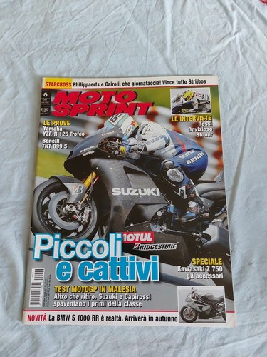 Rivista motosprint 6 del - rivista, n.
