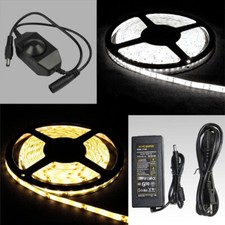 Striscia LED impermeabile 12V bianco caldo dimmerabile 5m 10m 20m 3528 striscia striscia luminosa