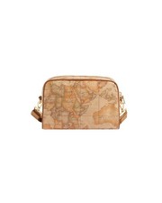 Alviero Martini Prima Classe - Borsa a tracolla reporter in tessuto Geo Soft