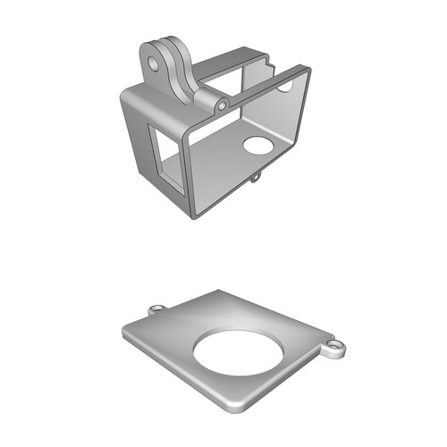 Custodia protettiva per gopro - custodia,