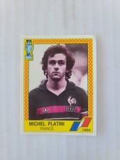 1988 Panini EURO 88 Germany MICHEL PLATINI France #18 FIGURINA STICKER New