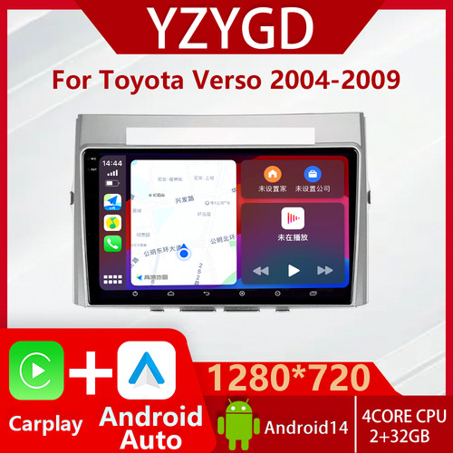 Per toyota verso - toyota, 2004-2009