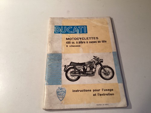 Ducati manuale istruzioni - , 450