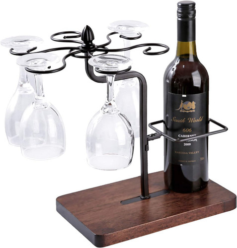 Porta bicchieri vino con - da,