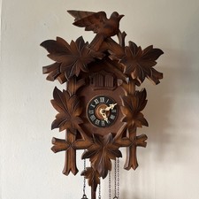 Vintage musical cuckoo clock - vintage,