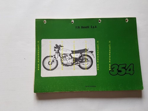 Benelli 354 catalogo ricambi