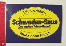 Adesivo/Sticker: Svezia-Snus