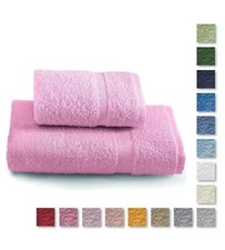 Gabel Set Bagno 1+1 Asciugamani VISO E OSPITE  TINTUNITA & Company 420GR/MQ