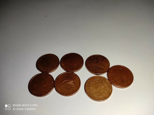 Monete centesimo lotto - lotto, 7