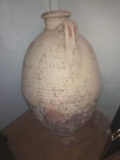 ANTICA GIARA ORCIO IN TERRACOTTA CON DUE MANICI ANFORA D'EPOCA OTTOCENTO '800