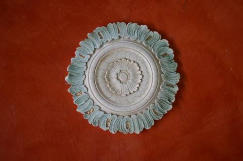 Rosoni gesso decorato - rosoni,