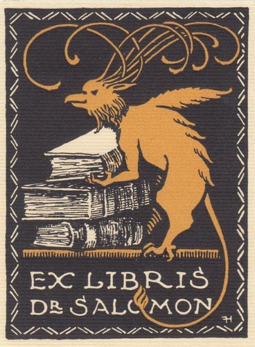 Exlibris libris cliché - ex,