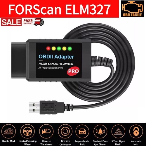 Forscan pro elm327 usb - forscan,