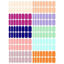 Adesivi Unghie Tinta Unita