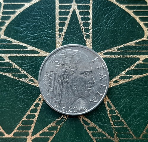 20 centesimi 1939 xvii - ($),