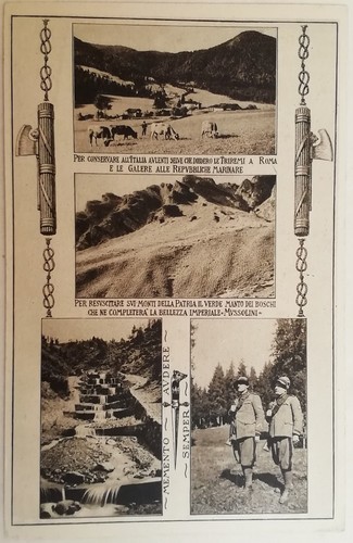 Cartolina iii legione quilinto - cartolina,