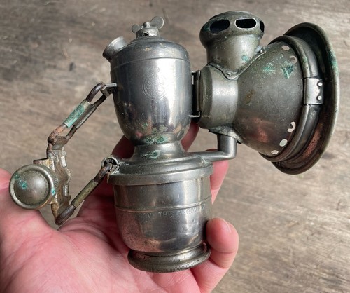 fanale bicicletta carburo