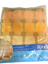 Coppia tendine tenda 60x150 cm tende interni finestra arredo casa Madeira 