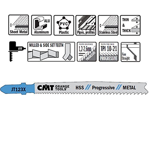 Cmt lame per seghetto - 5,