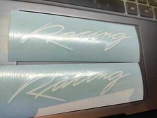 Adesivi scritta racing