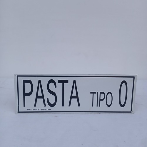 Insegna smaltata serigrafata - insegna,