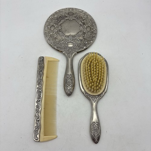 Comò vintage piatto argento