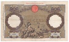 Regno d'Italia - Vittorio Emanuele III 1937 - 100 Lire "Aquila romana -