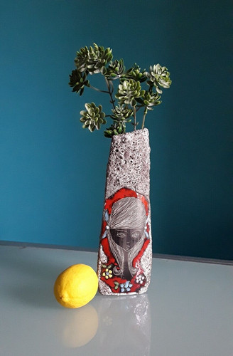 Deruta vaso vintage anni - vaso,