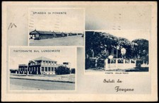 cartolina FREGENE saluti da..vedute