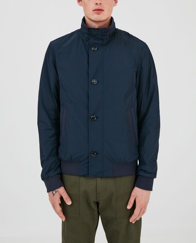 Woolrich club bomber blu - woolrich,