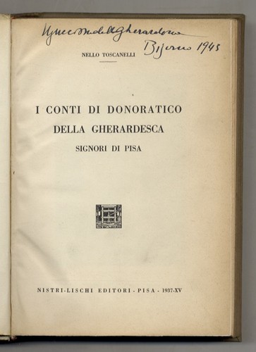 Conti donoratico della - di,