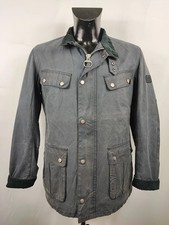 Giacca Barbour International Uomo Duke Blu Medium - Man Navy Duke wax Jacket ...