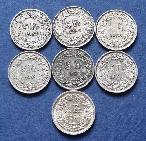 Coins suisse schweitz - schweitz, helvetia