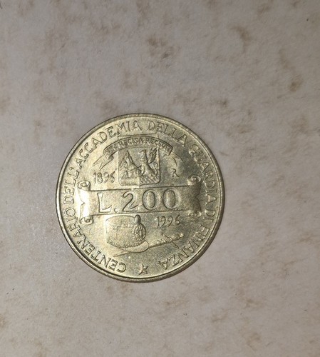 Moneta 200 lire centenario - moneta,